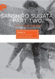 Zoku Sugata Sanshiro